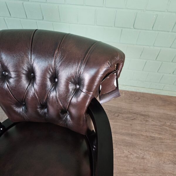 Bureaustoel Chesterfield Leder - Afbeelding 10
