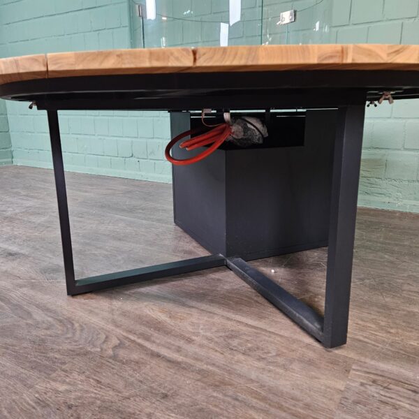 Cosi Fire-Lounge-Tafel Teak Ø 1,20 m - Afbeelding 8