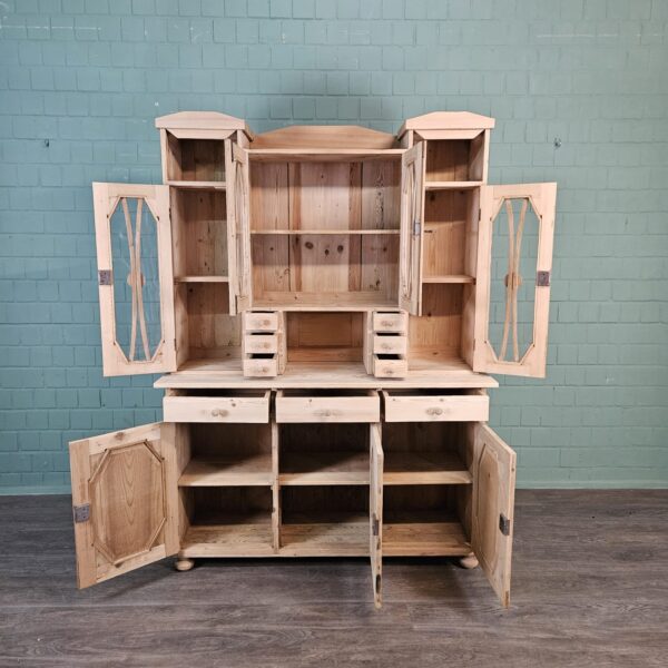 Buffetkast Kast Jugendstil 1910 Grenen - Afbeelding 14