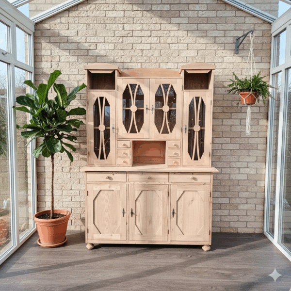 Buffetkast Kast Jugendstil 1910 Grenen - Afbeelding 2