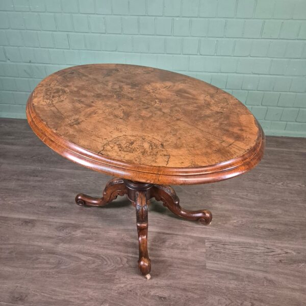 Eettafel Biedermeier 1860 Noten - Afbeelding 7