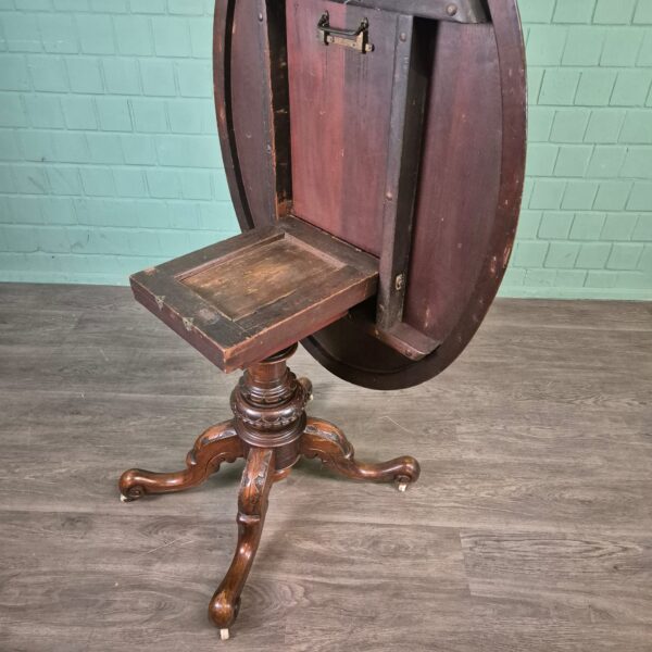 Eettafel Biedermeier 1860 Noten - Afbeelding 20