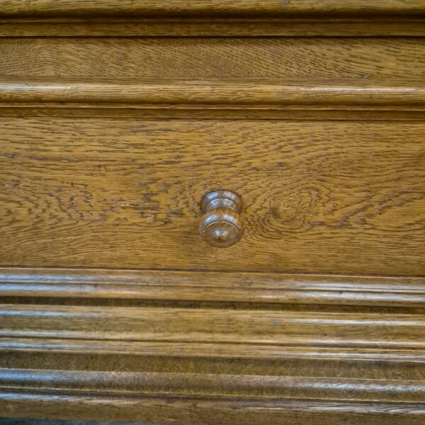 Kast Kledingkast Jugendstil 1910 Eiken - Afbeelding 16