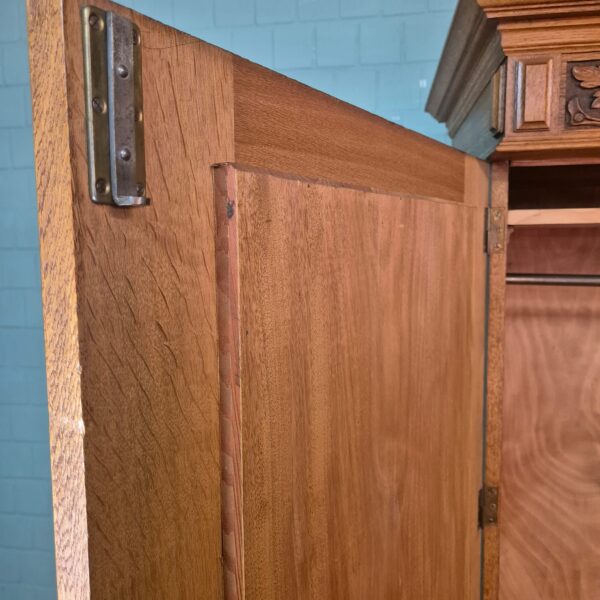 Kast Kledingkast Jugendstil 1910 Eiken - Afbeelding 27