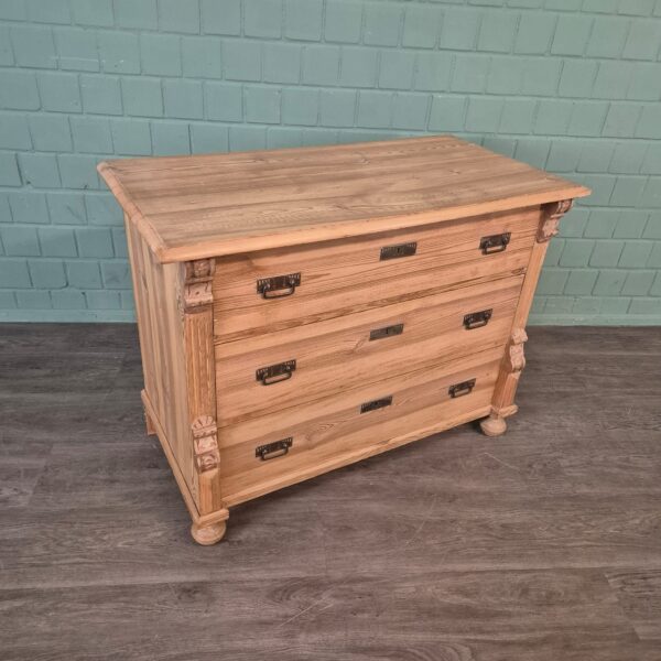 Commode Gründerzeit 1880 Grenen - Afbeelding 4