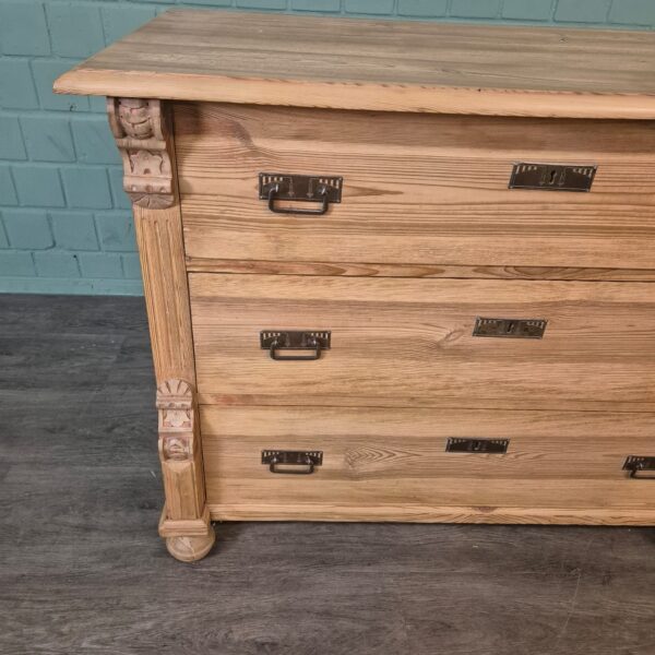 Commode Gründerzeit 1880 Grenen - Afbeelding 6