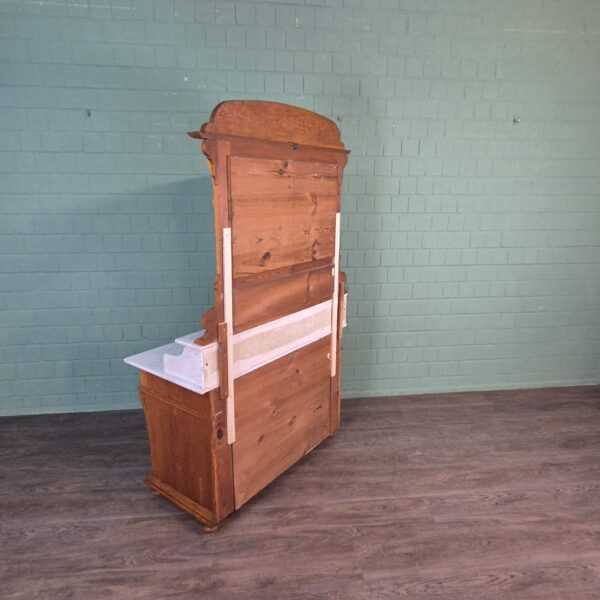 Wascommode Jugendstil 1910 Eiken - Afbeelding 22