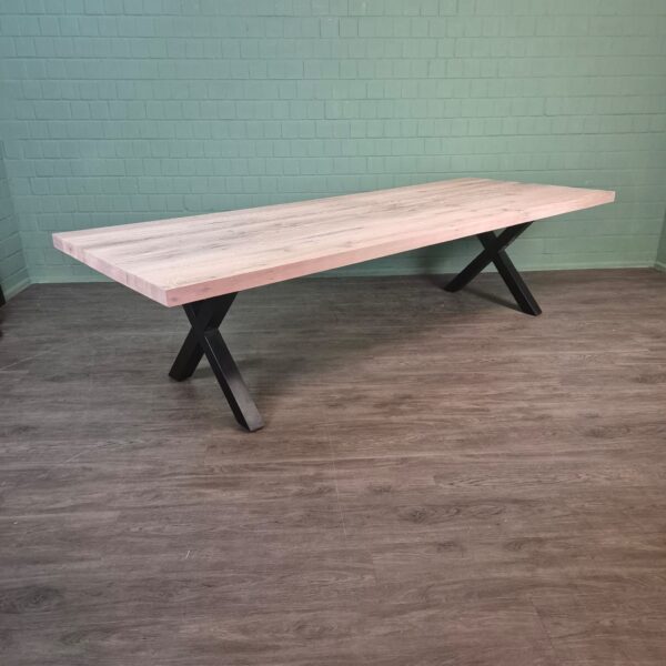 Eettafel Eiken 3,00 m x 1,10 m