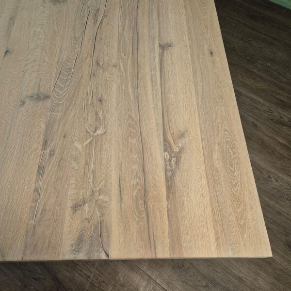 Eettafel Eiken 3,00 m x 1,10 m - Afbeelding 7