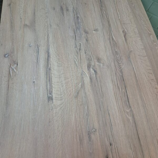 Eettafel Eiken 3,00 m x 1,10 m - Afbeelding 9