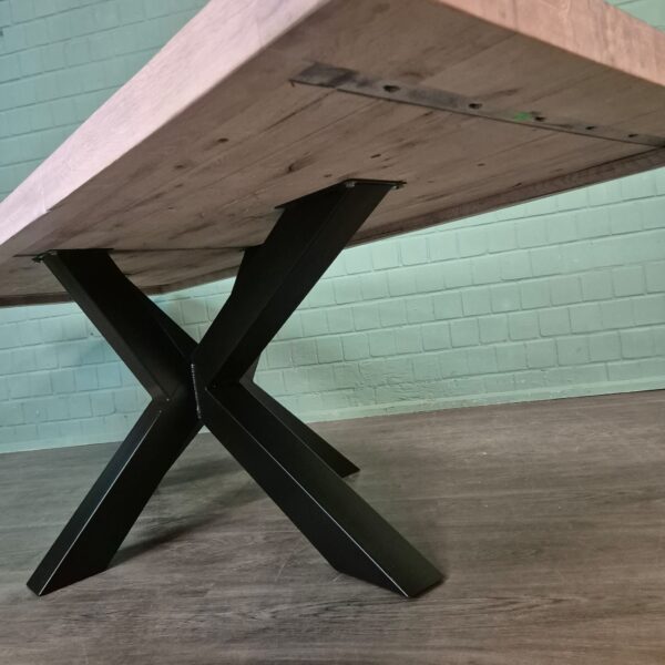 Eettafel Eiken 2,40 m x 1,01 m - Afbeelding 15