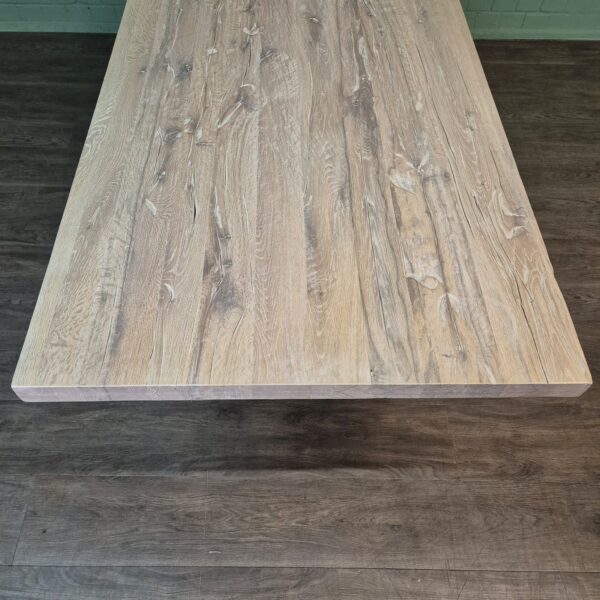 Eettafel Eiken 2,40 m x 1,01 m - Afbeelding 11