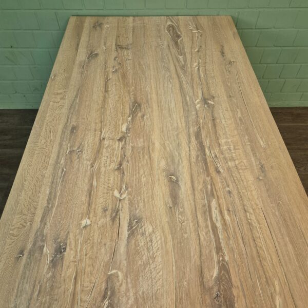 Eettafel Eiken 2,40 m x 1,01 m - Afbeelding 12