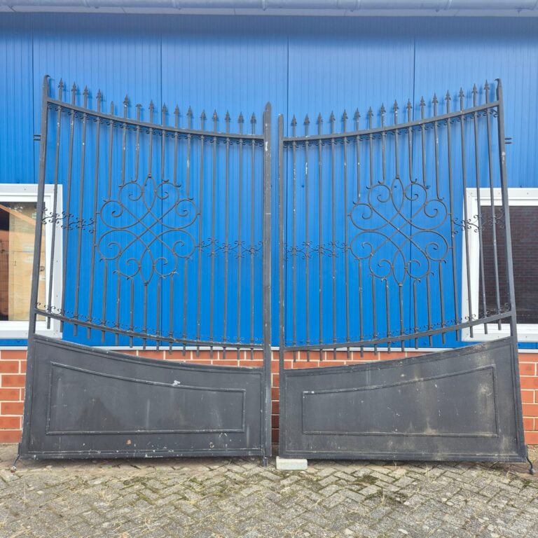 Poort Tuinpoort Gietijzer 4,04 m - Afbeelding 3