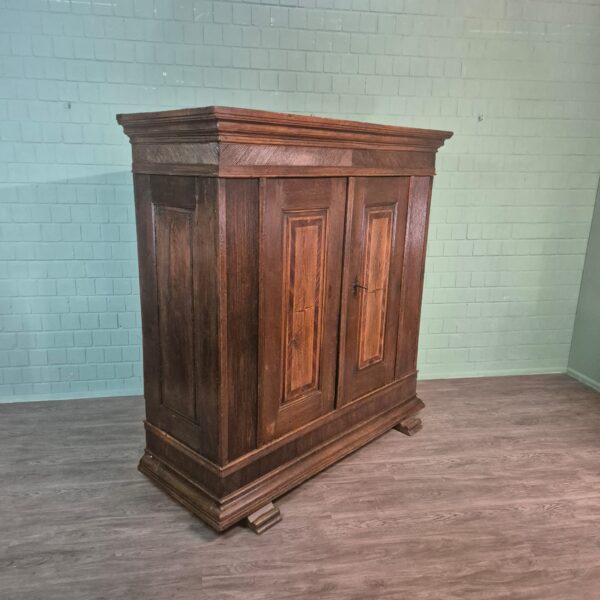 Kledingkast Kast Biedermeier 1830 Eiken