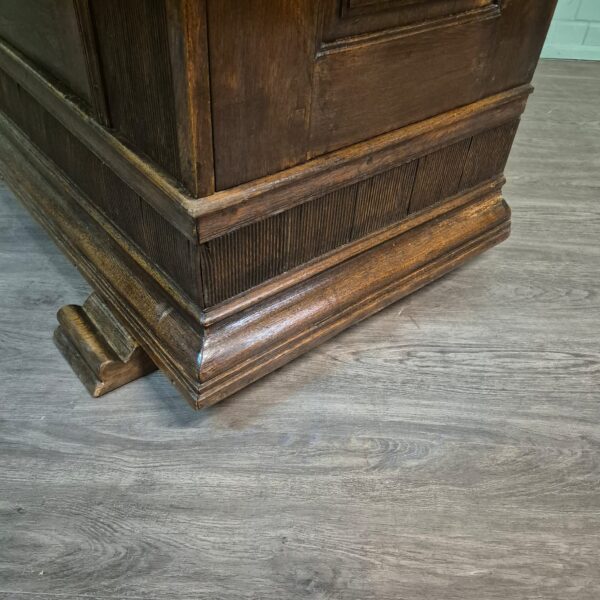 Kledingkast Kast Biedermeier 1830 Eiken - Afbeelding 9