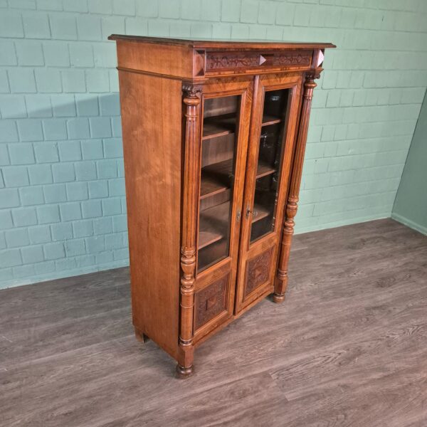 Boekenkast Vitrine Gründerzeit 1880 Noten