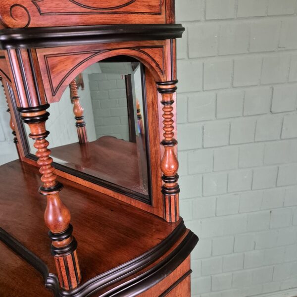 Kast Biedermeier 1860 Mahonie - Afbeelding 8