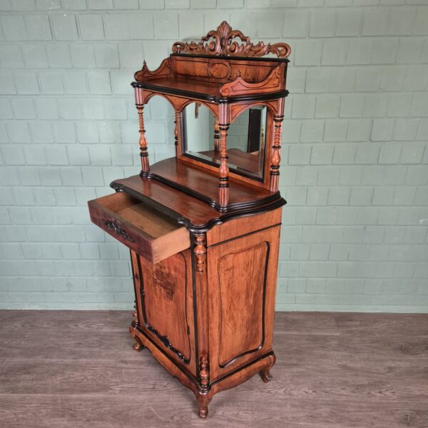 Kast Biedermeier 1860 Mahonie - Afbeelding 17