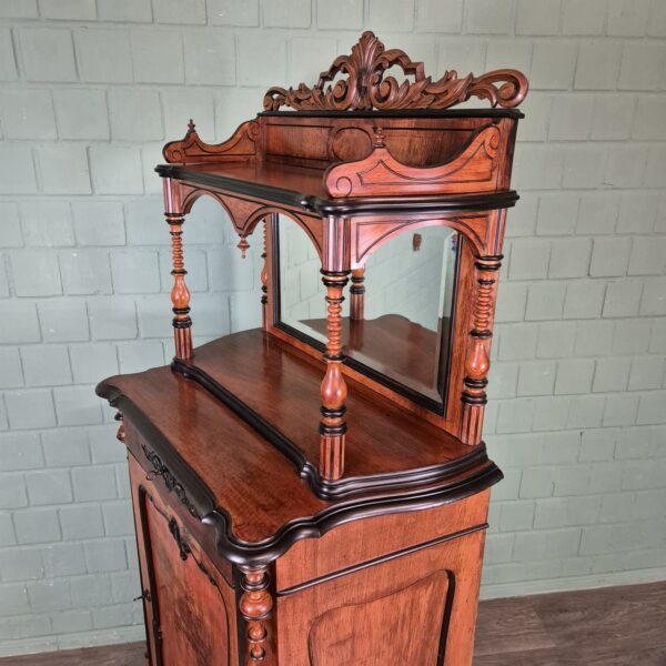 Kast Biedermeier 1860 Mahonie - Afbeelding 7