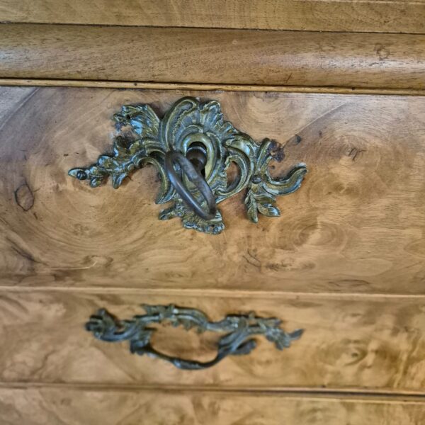 Kast Kabinetkast Barok 1800 Noten - Afbeelding 9
