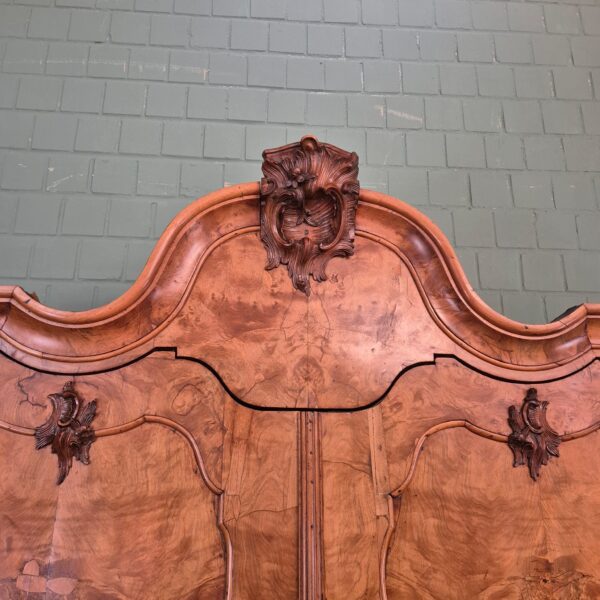 Kast Kabinetkast Barok 1800 Noten - Afbeelding 14