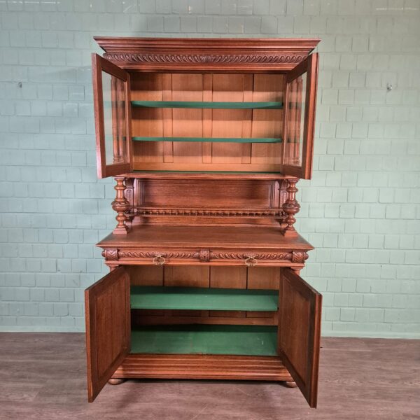 Buffetkast Kast Gründerzeit 1880 Eiken - Afbeelding 14