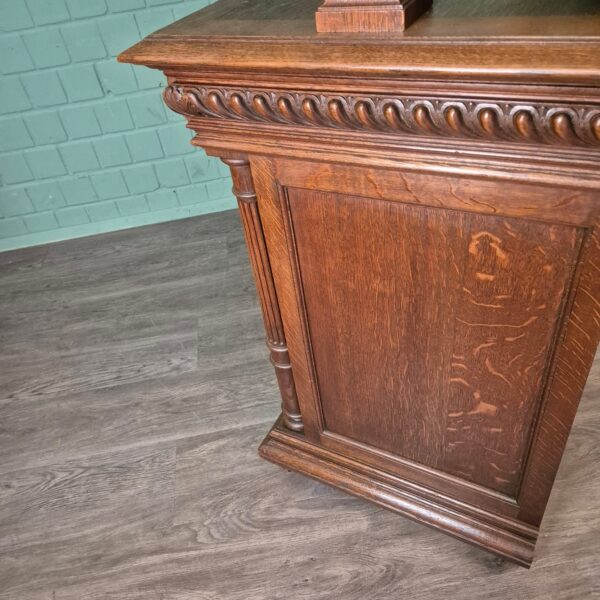 Buffetkast Kast Gründerzeit 1880 Eiken - Afbeelding 24