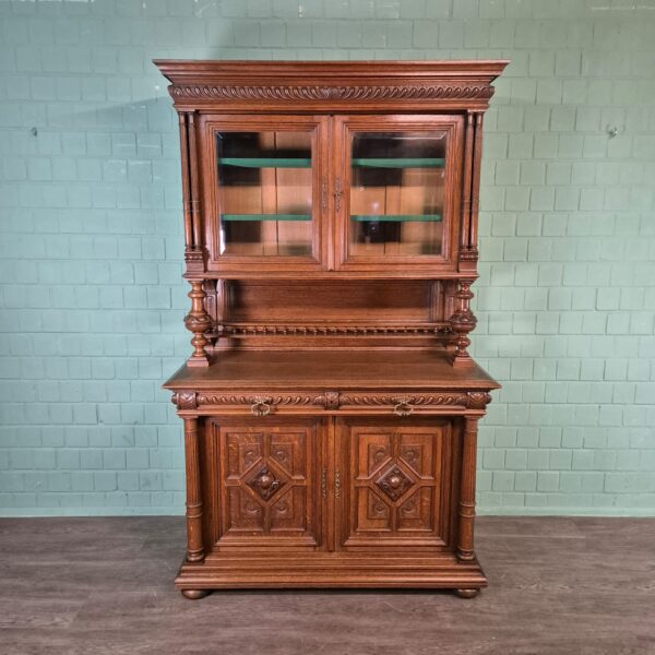 Buffetkast Kast Gründerzeit 1880 Eiken - Afbeelding 3