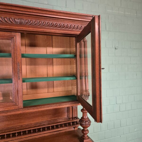 Buffetkast Kast Gründerzeit 1880 Eiken - Afbeelding 16