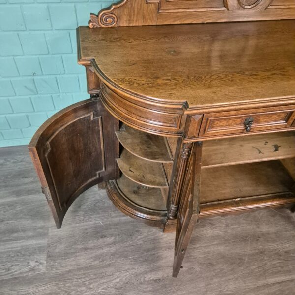 Dressoir Gründerzeit 1880 Eiken - Afbeelding 12