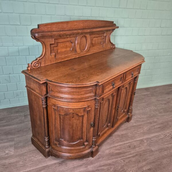 Dressoir Gründerzeit 1880 Eiken - Afbeelding 4