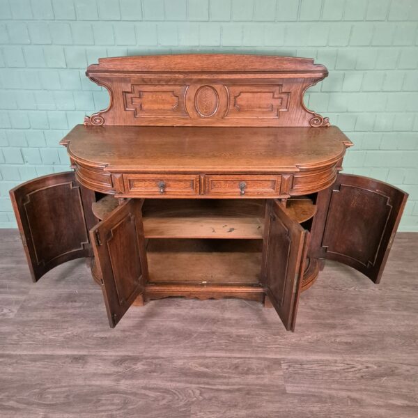 Dressoir Gründerzeit 1880 Eiken - Afbeelding 13