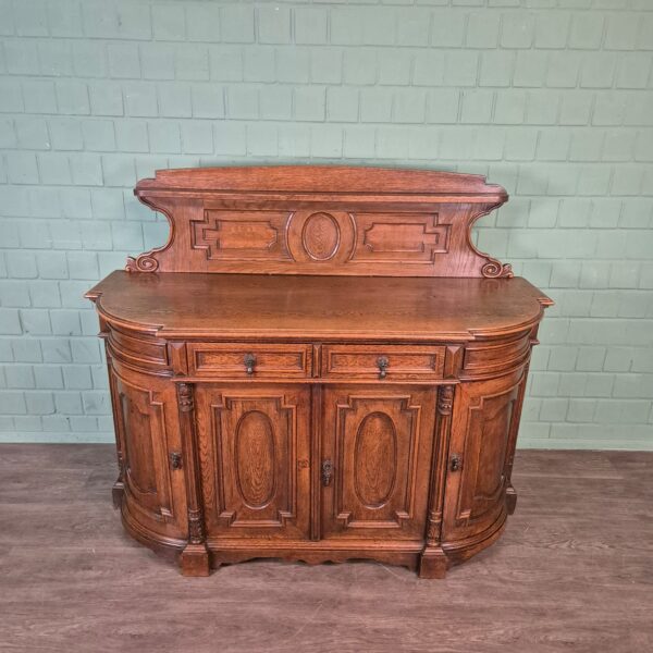 Dressoir Gründerzeit 1880 Eiken - Afbeelding 3