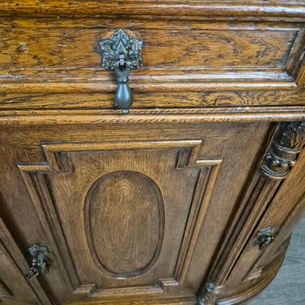 Dressoir Gründerzeit 1880 Eiken - Afbeelding 8