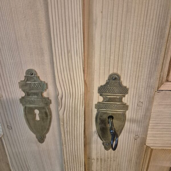 Kast Kledingkast Biedermeier 1850 Grenen - Afbeelding 10