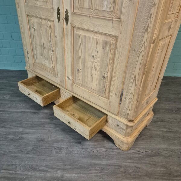 Kast Kledingkast Biedermeier 1850 Grenen - Afbeelding 17