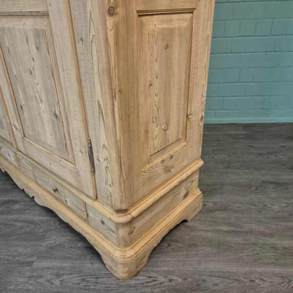 Kast Kledingkast Biedermeier 1850 Grenen - Afbeelding 9