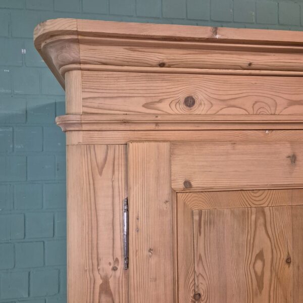 Kast Kledingkast Biedermeier 1850 Grenen - Afbeelding 6