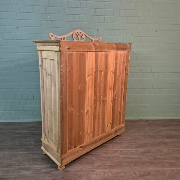 Kast Kledingkast Jugendstil 1900 Grenen - Afbeelding 18