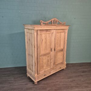 Kast Kledingkast Jugendstil 1900 Grenen