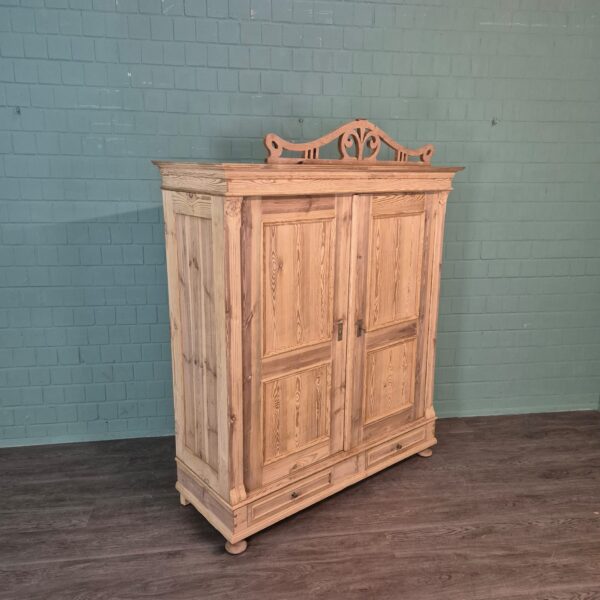 Kast Kledingkast Jugendstil 1900 Grenen