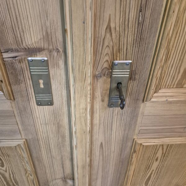 Kast Kledingkast Jugendstil 1900 Grenen - Afbeelding 11