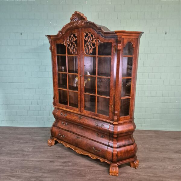 Vitrine Kast Neo-barok Noten 1,85 m - Afbeelding 4