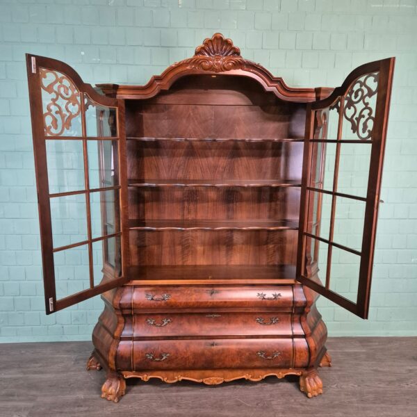 Vitrine Kast Neo-barok Noten 1,85 m - Afbeelding 15