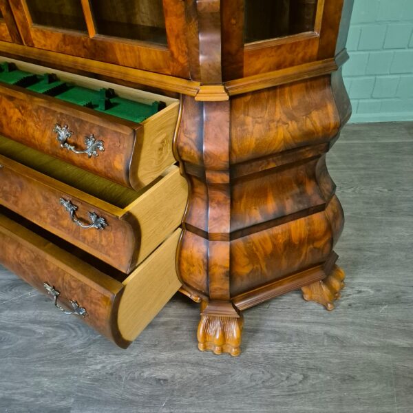 Vitrine Kast Neo-barok Noten 1,85 m - Afbeelding 13