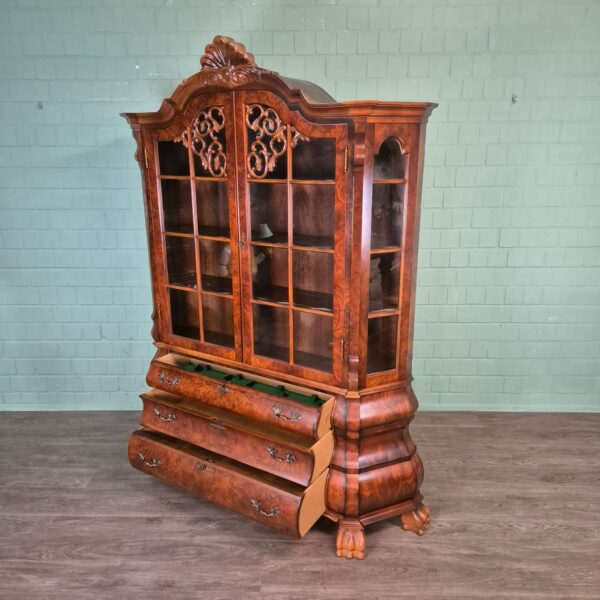 Vitrine Kast Neo-barok Noten 1,85 m - Afbeelding 23