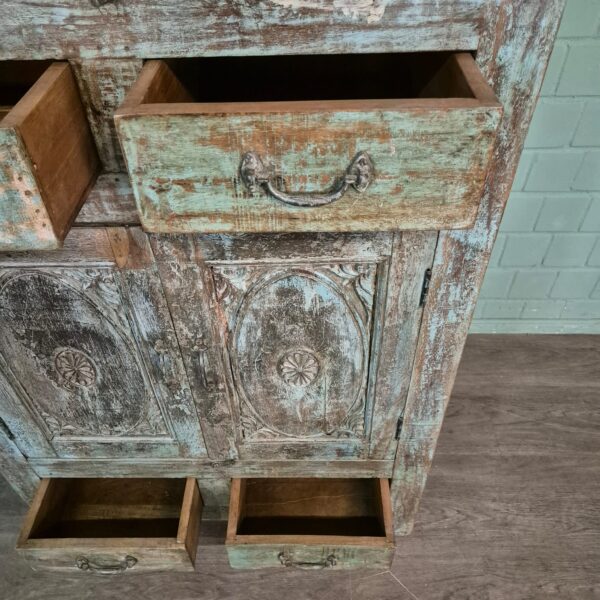 Kast Massief Hout Shabby-Chic 1,00 m - Afbeelding 27