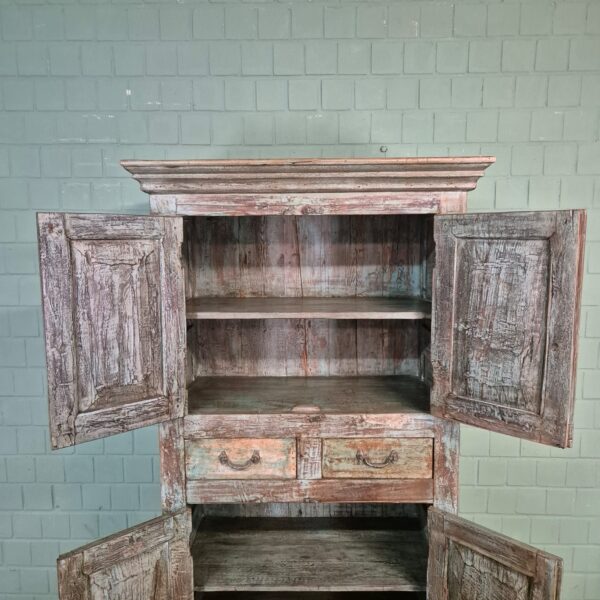 Kast Massief Hout Shabby-Chic 1,00 m - Afbeelding 21