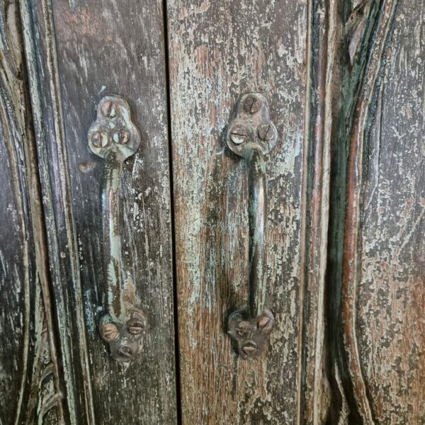 Kast Massief Hout Shabby-Chic 1,00 m - Afbeelding 18